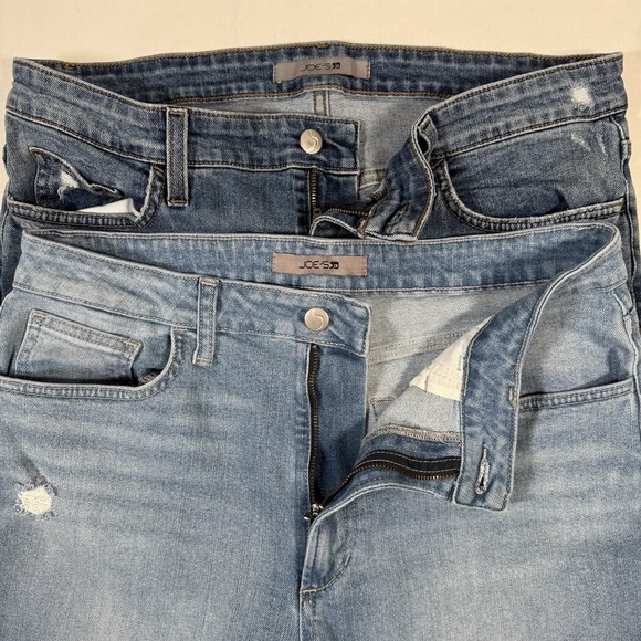 Joe's Joes Jeans Women Lot of 2 Jeans 31-32 Juliet Distressed Ripped Med & Light - Picture 5 of 11